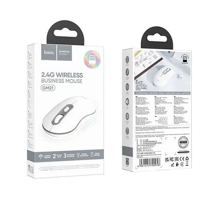 Souris sans fil HOCO GM21, 1600DPI, Blanche