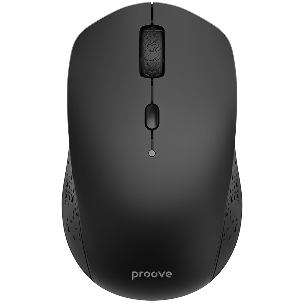 Souris sans fil Proove Sweeper, 800DPI - 1600DPI, BT / Wi-Fi, Noir WMSW00011001
