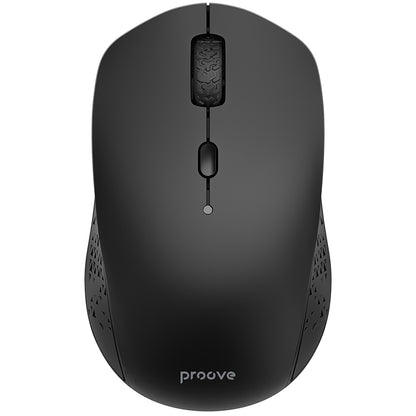 Souris sans fil Proove Sweeper, 800DPI - 1600DPI, BT / Wi-Fi, Noir WMSW00011001