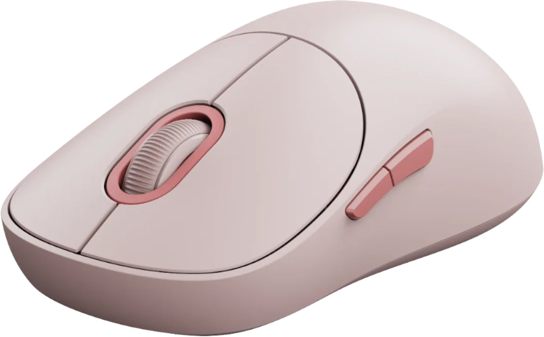 Xiaomi 3 Wireless Mouse, 1200DPI, BT / Wi-Fi, Pink BHR891111GL 