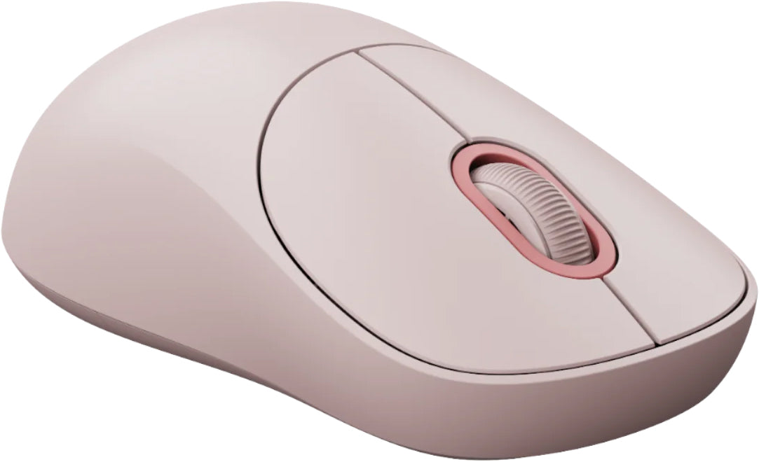 Xiaomi 3 Wireless Mouse, 1200DPI, BT / Wi-Fi, Pink BHR891111GL 