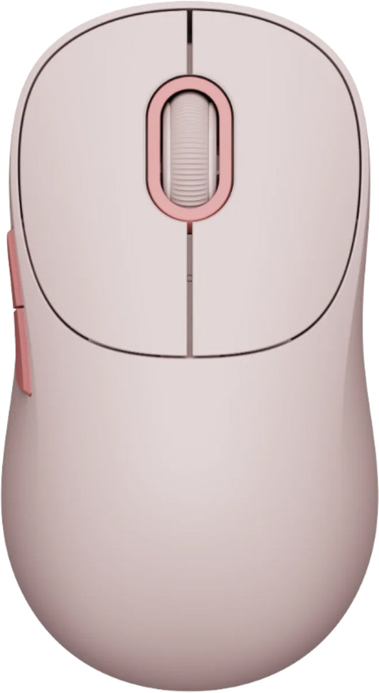 Xiaomi 3 Wireless Mouse, 1200DPI, BT / Wi-Fi, Pink BHR891111GL 