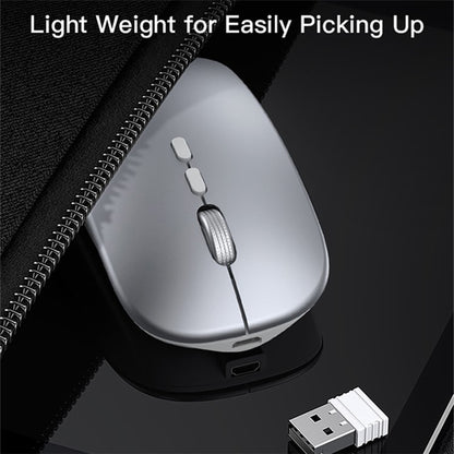 Souris sans fil Yesido KB15, 800DPI - 1600DPI, Argenté