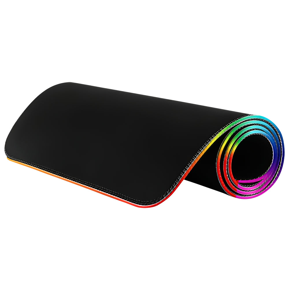 Tapis de souris gaming Proove Offland, RGB, 800mm x 300mm x 4mm, Noir MPOF00022401