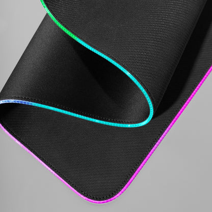 Tapis de souris gaming Proove Offland, RGB, 800mm x 300mm x 4mm, Noir MPOF00022401