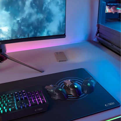 MousePad Tech-Protect A100, 100mm x 500mm, Black