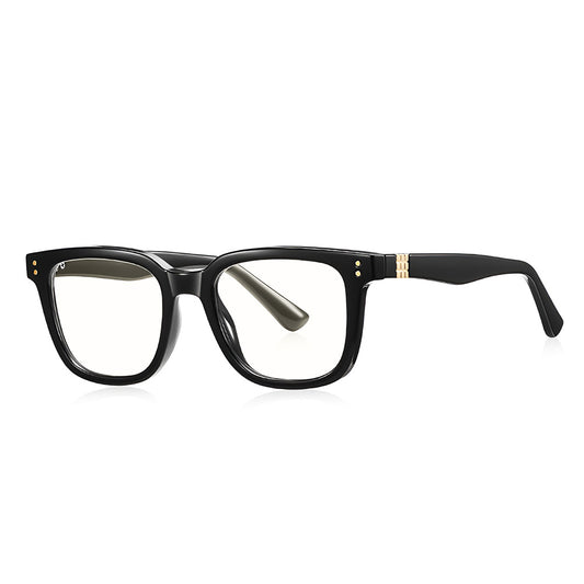 Lunettes d'ordinateur pour hommes Techsuit 2225, Anti-Lumière Bleue, Noires