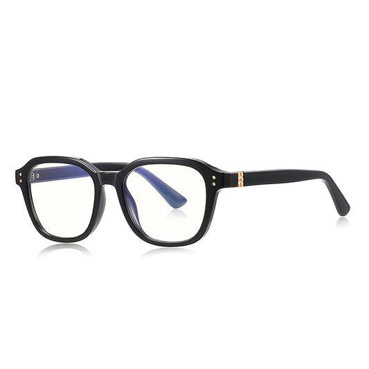Lunettes d'ordinateur pour hommes Techsuit 2227, Anti-Lumière Bleue, Noires
