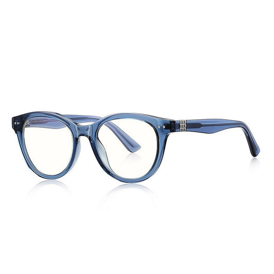 Lunettes d'ordinateur pour hommes Techsuit 2231, Anti-Lumière Bleue, Bleues
