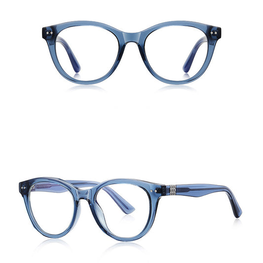 Lunettes d'ordinateur pour hommes Techsuit 2231, Anti-Lumière Bleue, Bleues