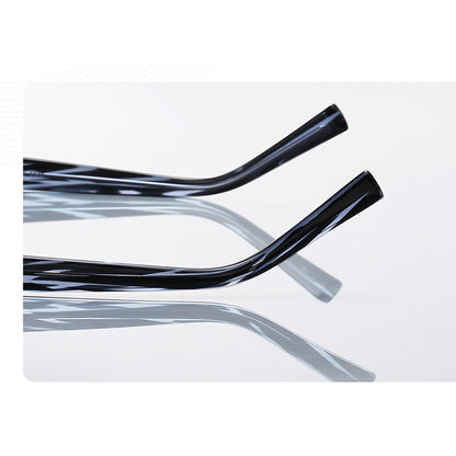 Lunettes d'ordinateur pour femme Techsuit 2205, anti-lumière bleue, noir et or