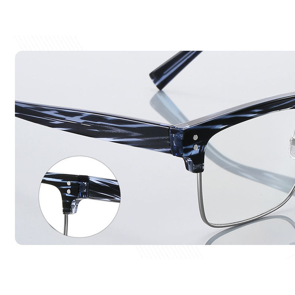Lunettes d'ordinateur pour femme Techsuit 2205, anti-lumière bleue, noir et or
