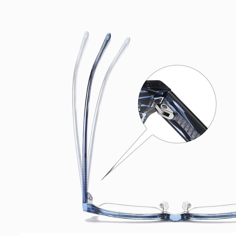 Lunettes d'ordinateur pour femme Techsuit 2205, anti-lumière bleue, noir et or
