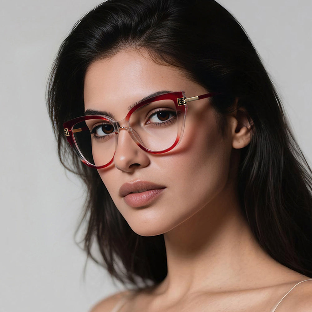 Women's Computer Glasses Techsuit 2259, Anti-Blue Light, Black