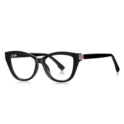 Lunettes d'ordinateur pour femmes Techsuit 2276, Anti-Lumière Bleue, Noires