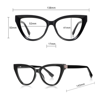 Women's Computer Glasses Techsuit 2279, Anti-Blue Light, Black