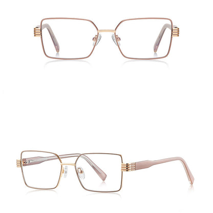 Lunettes d'ordinateur pour femmes Techsuit 3160, Anti-Lumière Bleue, Rose Doré
