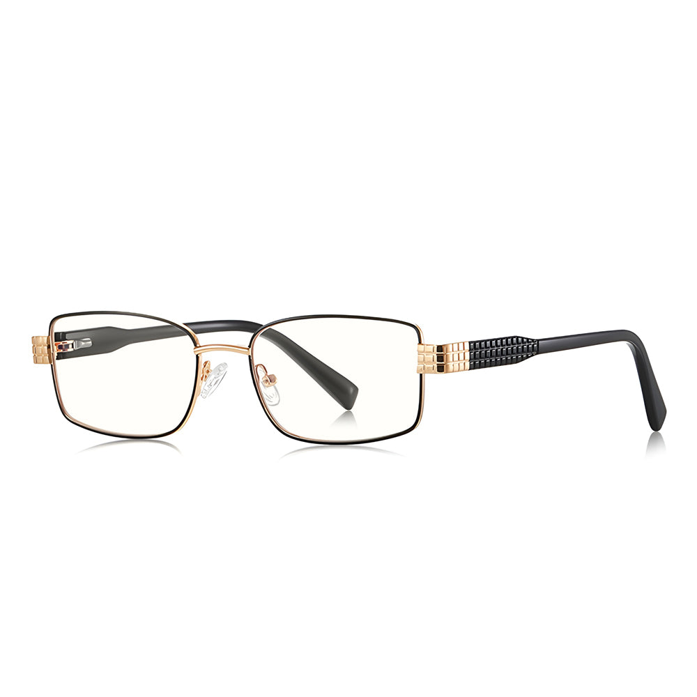 Lunettes d'ordinateur pour femmes Techsuit 3163, Anti-Lumière Bleue, Noires