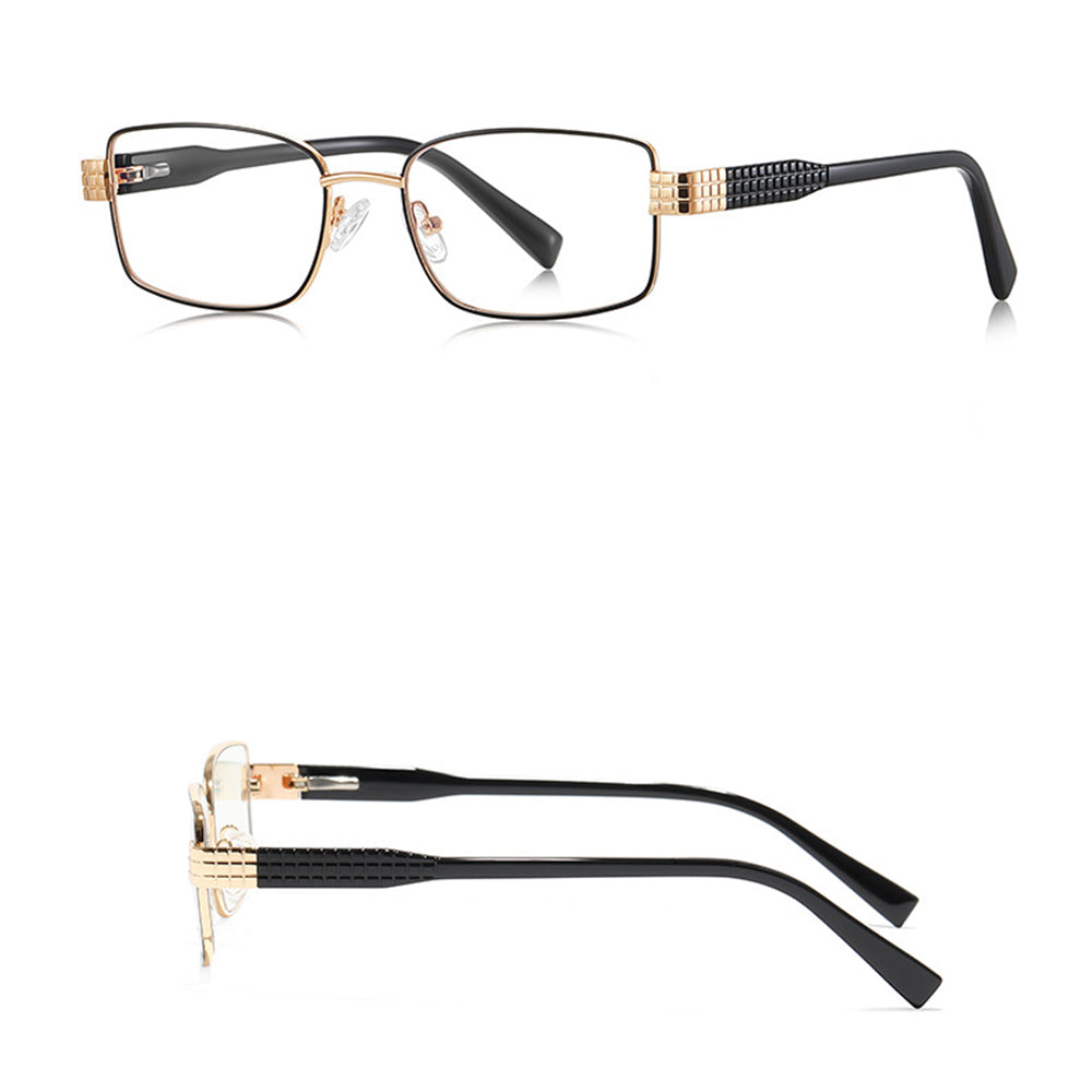 Lunettes d'ordinateur pour femmes Techsuit 3163, Anti-Lumière Bleue, Noires