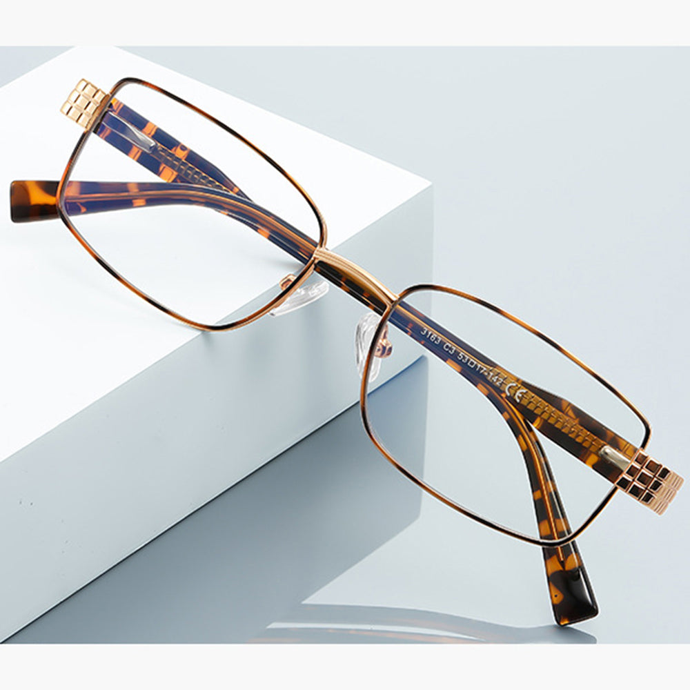 Lunettes d'ordinateur pour femmes Techsuit 3163, Anti-Lumière Bleue, Noires