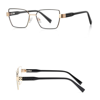 Lunettes d'ordinateur pour femmes Techsuit 3169, Anti-Lumière Bleue, Noires