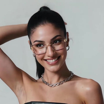 Lunettes d'ordinateur pour femmes Techsuit 3169, Anti-Lumière Bleue, Noires