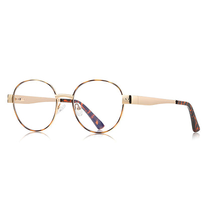 Lunettes d'ordinateur pour femme Techsuit 3175, anti-lumière bleue, doré imprimé