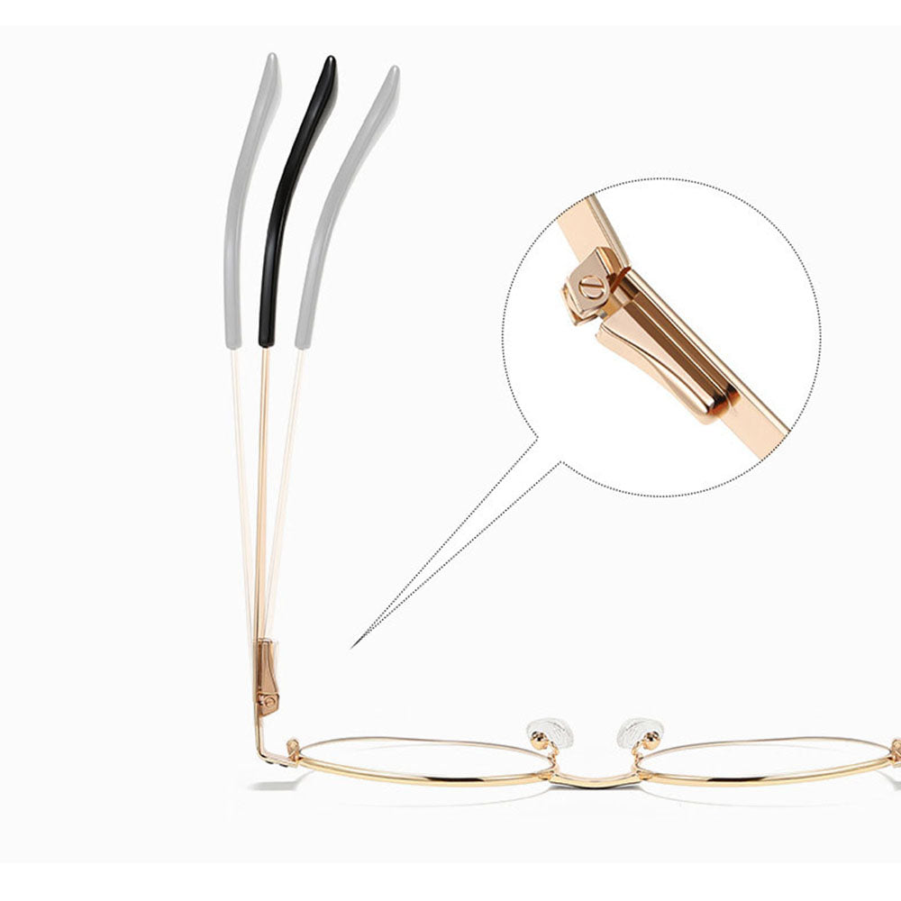 Lunettes d'ordinateur pour femme Techsuit 3175, anti-lumière bleue, doré imprimé