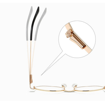 Lunettes d'ordinateur pour femme Techsuit 3175, anti-lumière bleue, doré imprimé