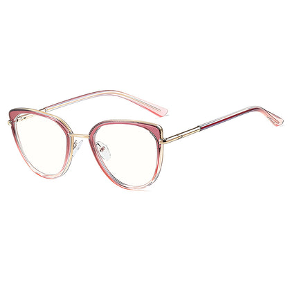 Lunettes d'ordinateur pour femmes Techsuit 82290, Anti-Lumière Bleue, Or Rose
