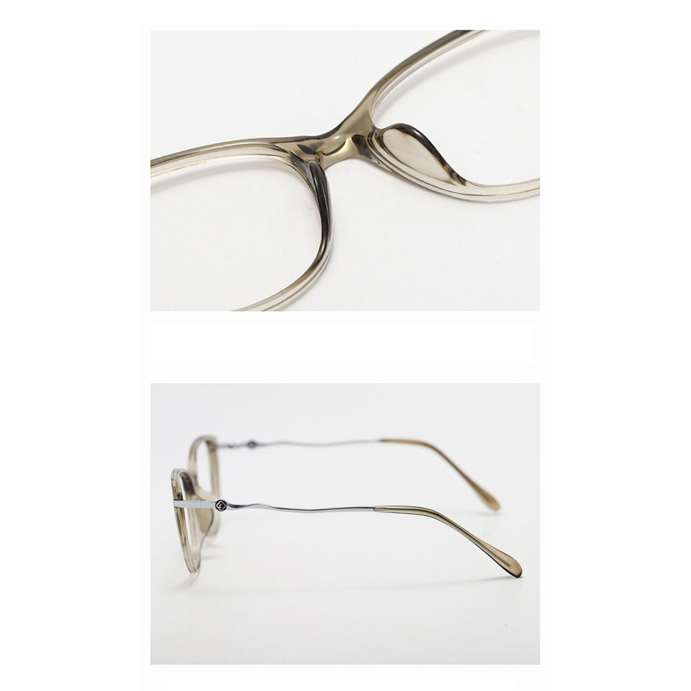 Techsuit 86162 Women's Computer Glasses, Anti-Blue Light, Silver Beige