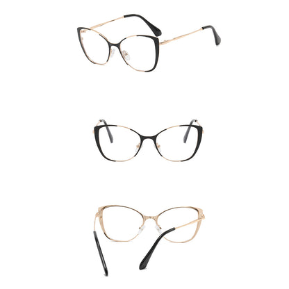 Lunettes d'ordinateur pour femmes Techsuit 8808, Anti-Lumière Bleue, Noires