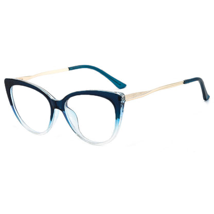 Lunettes d'ordinateur pour femme Techsuit F5018-C8, anti-lumière bleue, bleues
