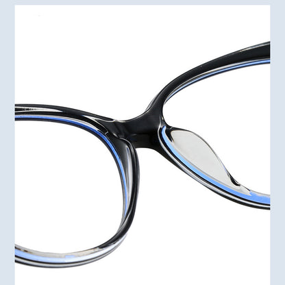 Lunettes d'ordinateur pour femme Techsuit F5018-C8, anti-lumière bleue, bleues