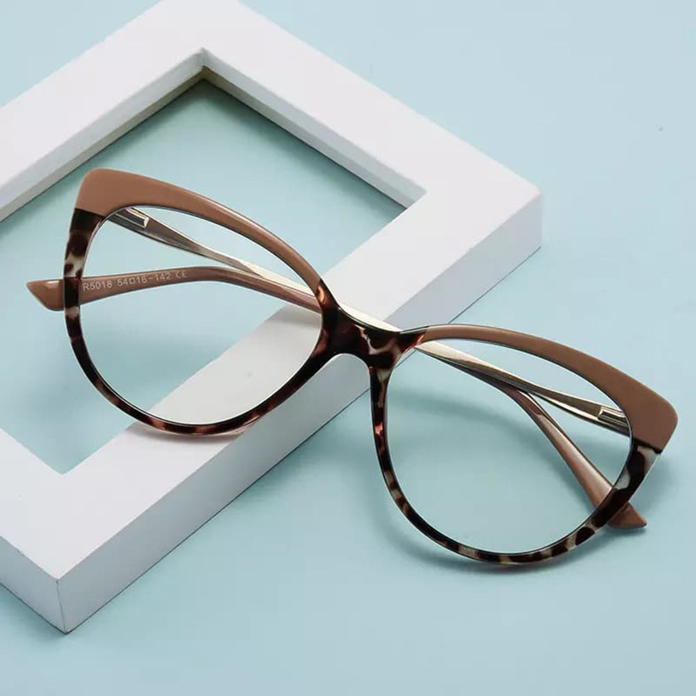 Lunettes d'ordinateur pour femme Techsuit F5018-C8, anti-lumière bleue, bleues