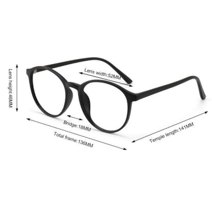 Lunettes d'ordinateur femme Techsuit F8551-C2, anti-lumière bleue, noires