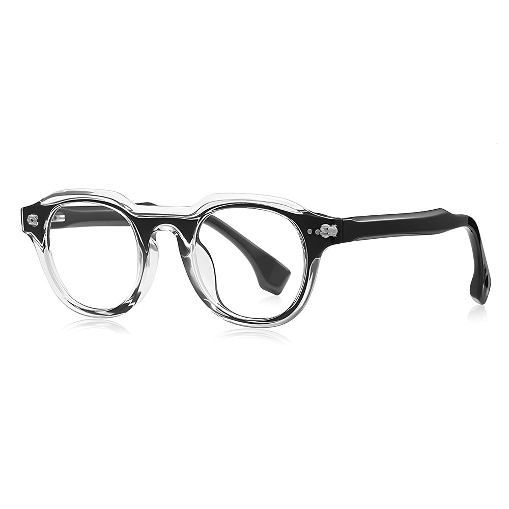 Lunettes d'ordinateur pour femme Techsuit LS088, anti-lumière bleue, noir dégradé