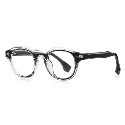 Lunettes d'ordinateur pour femme Techsuit LS088, anti-lumière bleue, noir dégradé