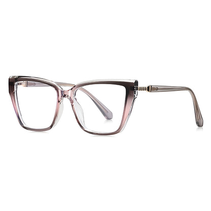 Lunettes d'ordinateur pour femme Techsuit LS250, anti-lumière bleue, dégradé rose
