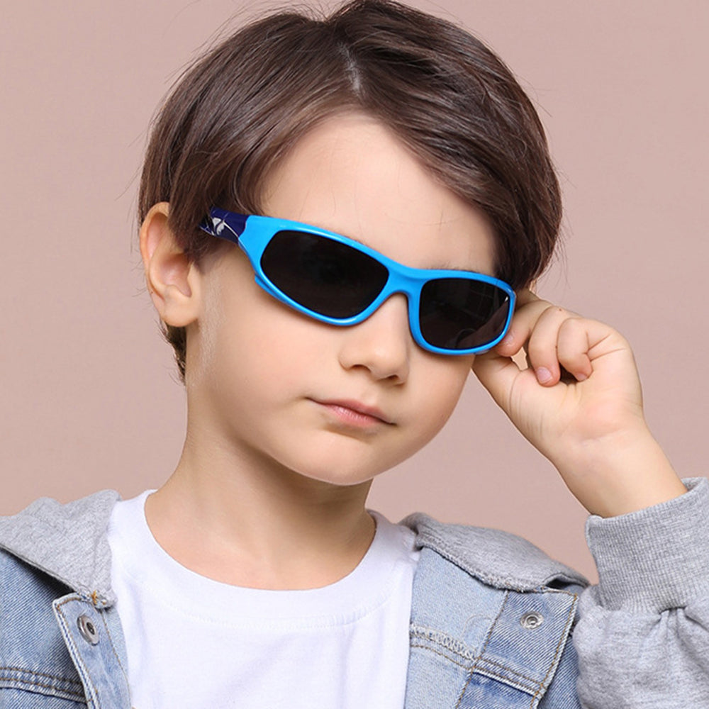 Techsuit 816-C13 Kids' Sport Sunglasses, Polarized, Black