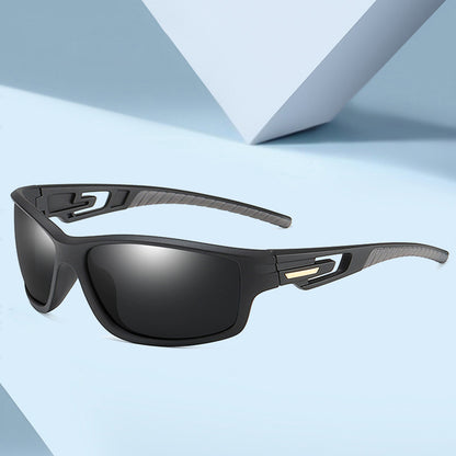 Lunettes de Cyclisme Unisexes Techsuit 201910, Polarisées, Bleues