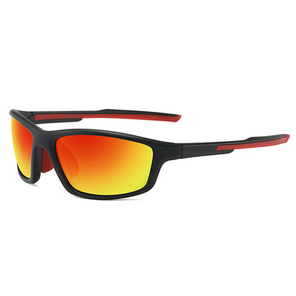 Lunettes de Cyclisme Unisexes Techsuit 3047, Protection UV, Orange