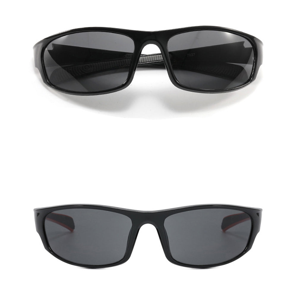 Lunettes de Cyclisme Unisexes Techsuit 9937, Noir Vert