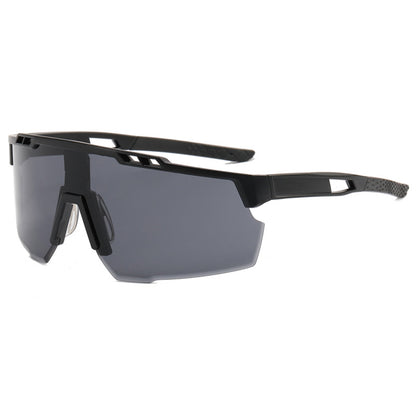 Lunettes de Cyclisme Unisex Techsuit 9963, Noires