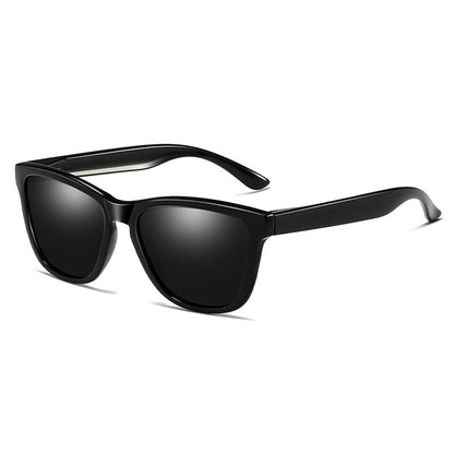 Lunettes de Soleil Homme Techsuit 0717, Polarisées, Protection UV, Noires