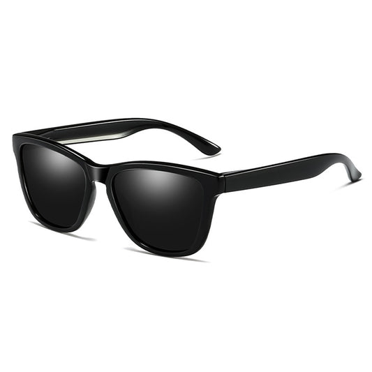 Lunettes de Soleil Homme Techsuit 0717, Polarisées, Protection UV, Noires