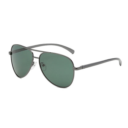 Lunettes de Soleil Homme Techsuit 2150, Polarisées, Protection UV, Gris Vert