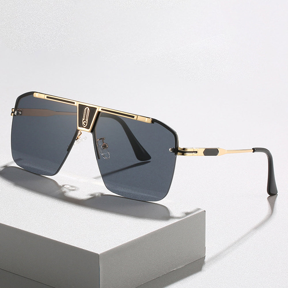 Lunettes de Soleil Homme Techsuit 2576, Noir Gris Bleu