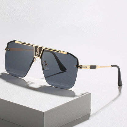 Lunettes de Soleil Homme Techsuit 2576, Noir Gris Bleu