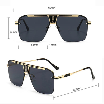 Lunettes de Soleil Homme Techsuit 2576, Noir Gris Bleu